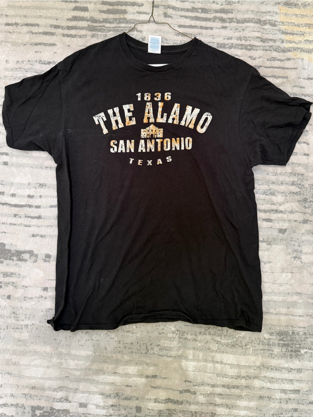 Delta Black The Alamo San Antonio Graphic Tee